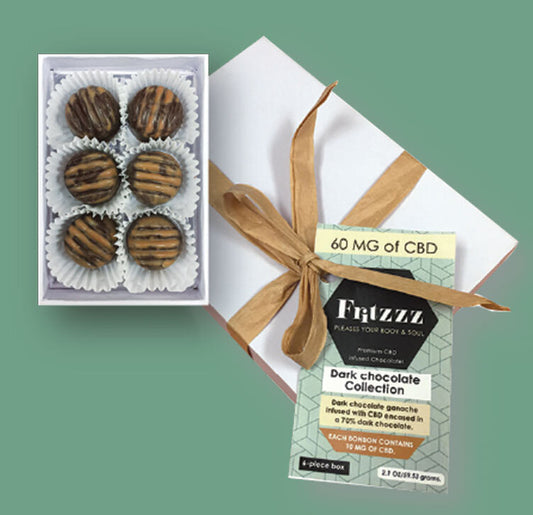 60 MG of CBD Dark Chocolate Collection